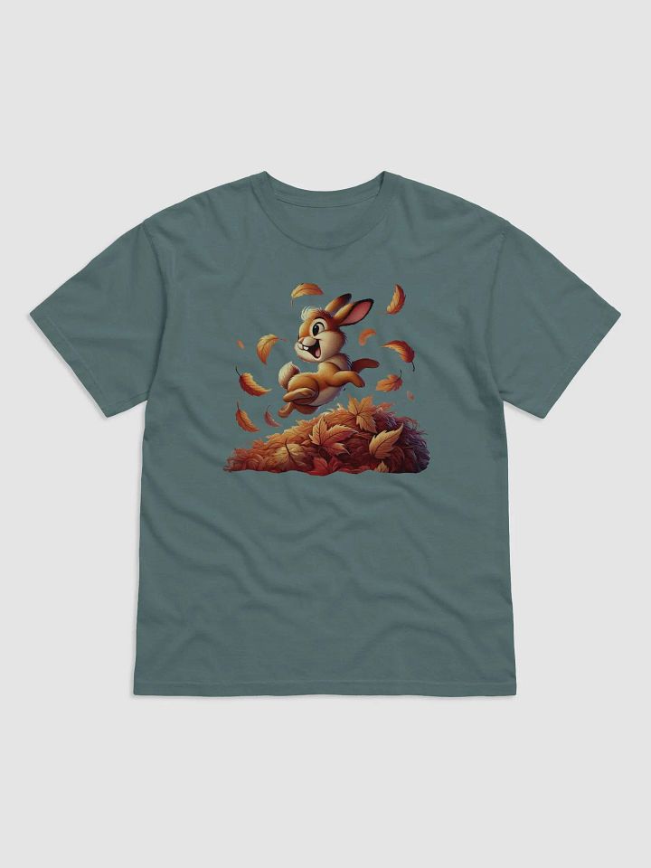 Autumn Leaves Bunny Rabbit Comfort Colors T-Shirt product image (10)
