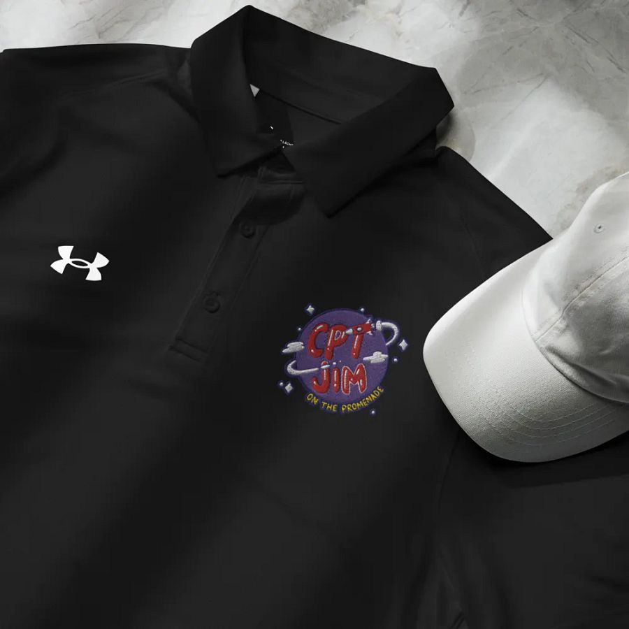 CPTJIM - Retro Space Logo Polo Shirt product image (9)