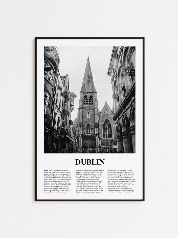 Dublin 04 Newspaper Poster product image (1)