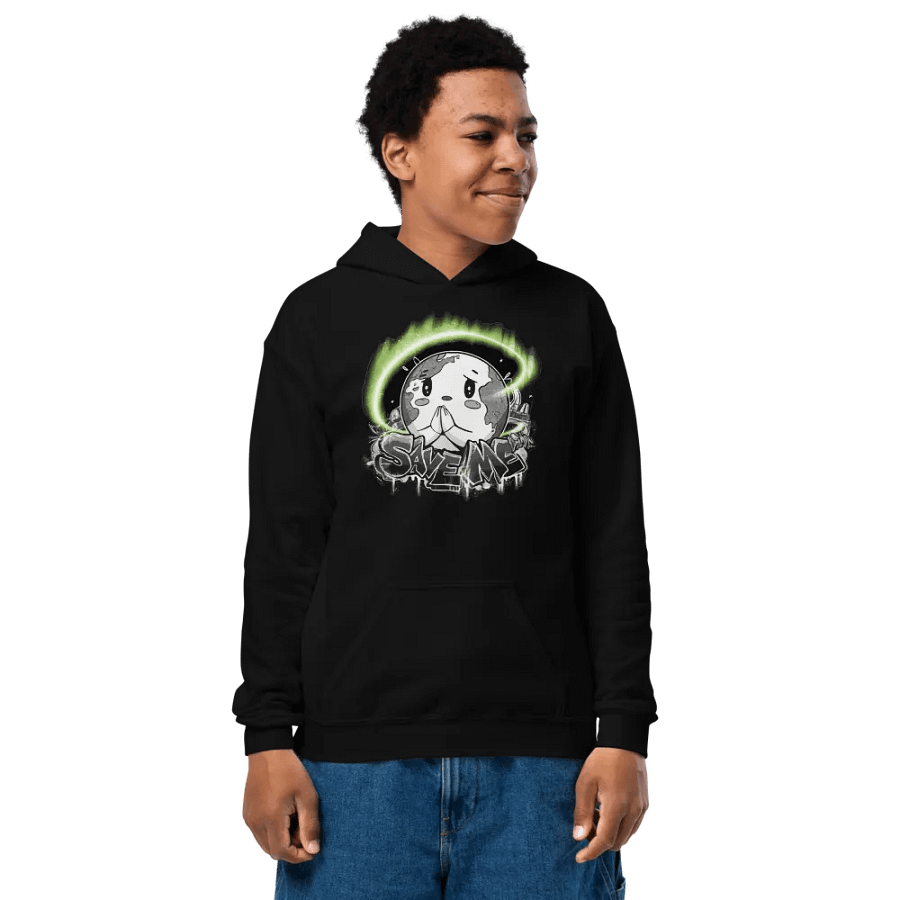 Save Me Kids Hoodie | Eco-Friendly Style for Young Activists product image (7)