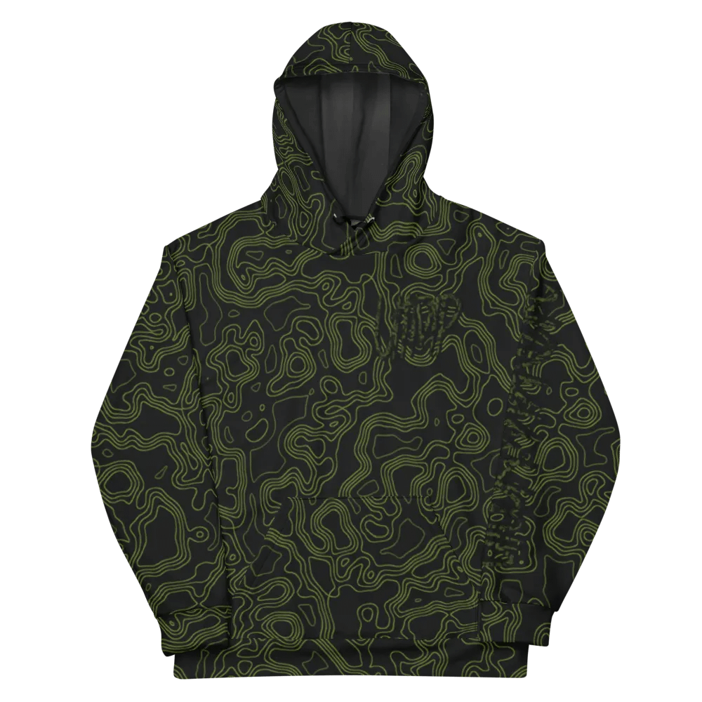 All-Over Print Hoodie - UTMP Topo Stealth Chest / Arm product image (11)