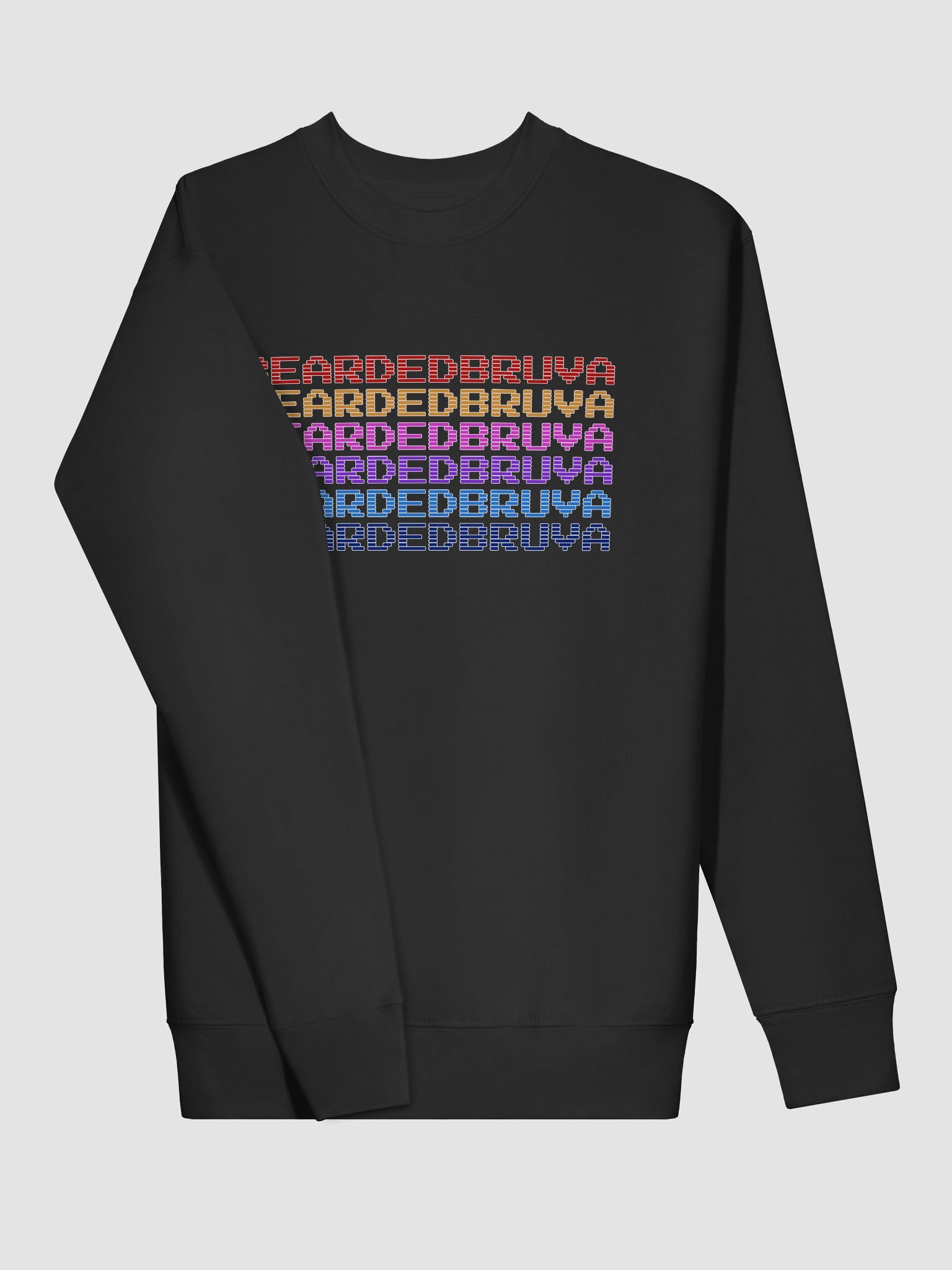 BeardedBruva Color Grid Sweatshirt product image (19)