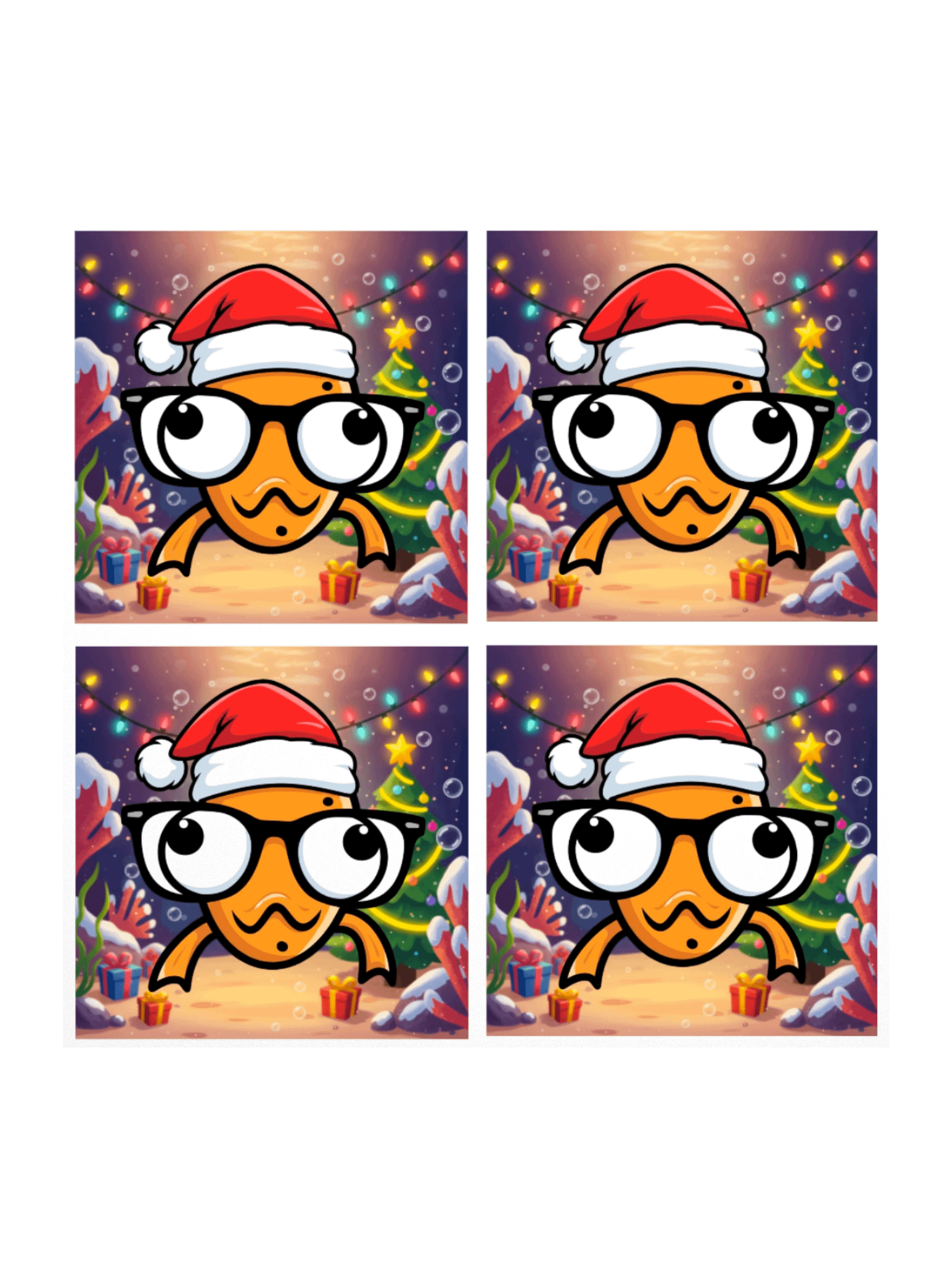 Christmas FEESH Logo Sticker product image (1)