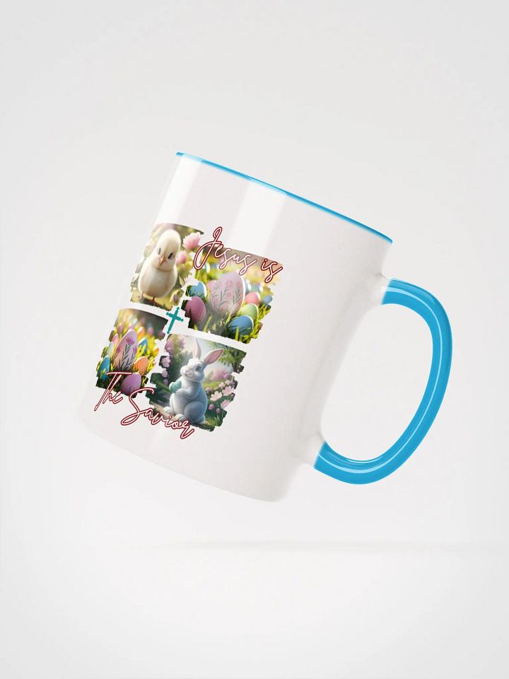 Jesus Is The Savior, Easter Elements, Brush Stroke Ceramic Mug product image (2)