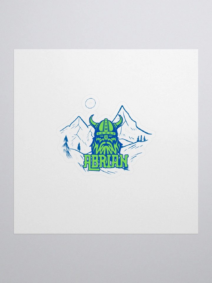 Abrian Logo Sticker product image (1)