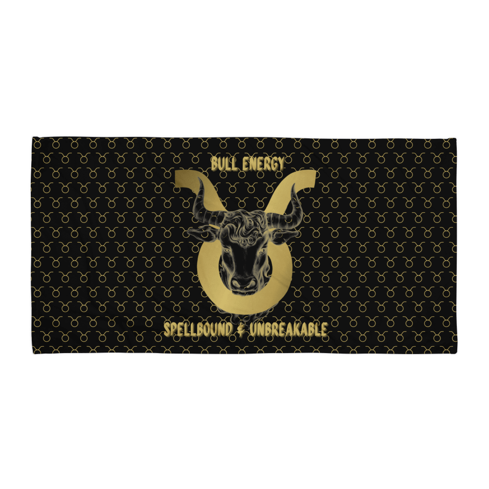 Taurus 2025, Bull Energy, Towel product image (1)
