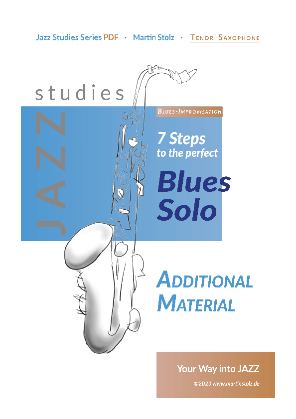 7 Steps to the perfect Blues-Solo - Tenor Saxophone product image (1)