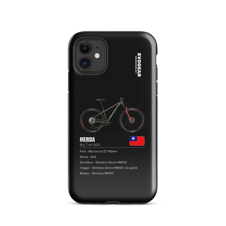 Black Merida Big Trail 600 iPhone Case product image (47)