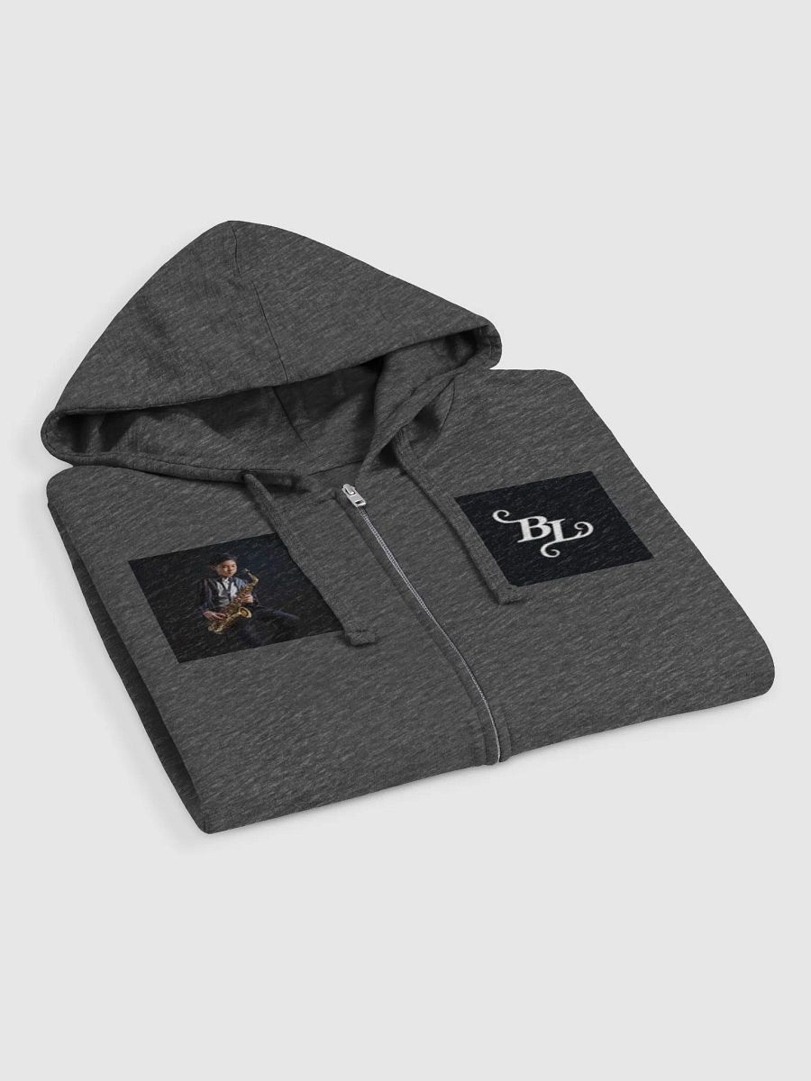 Benson Lai 0903 YouTube Fleece Zip Up Hoodie product image (4)
