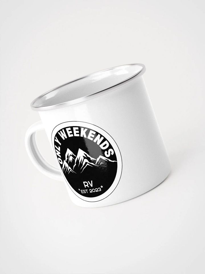 Only Weekends RV Enamel Adventure Mug product image (2)