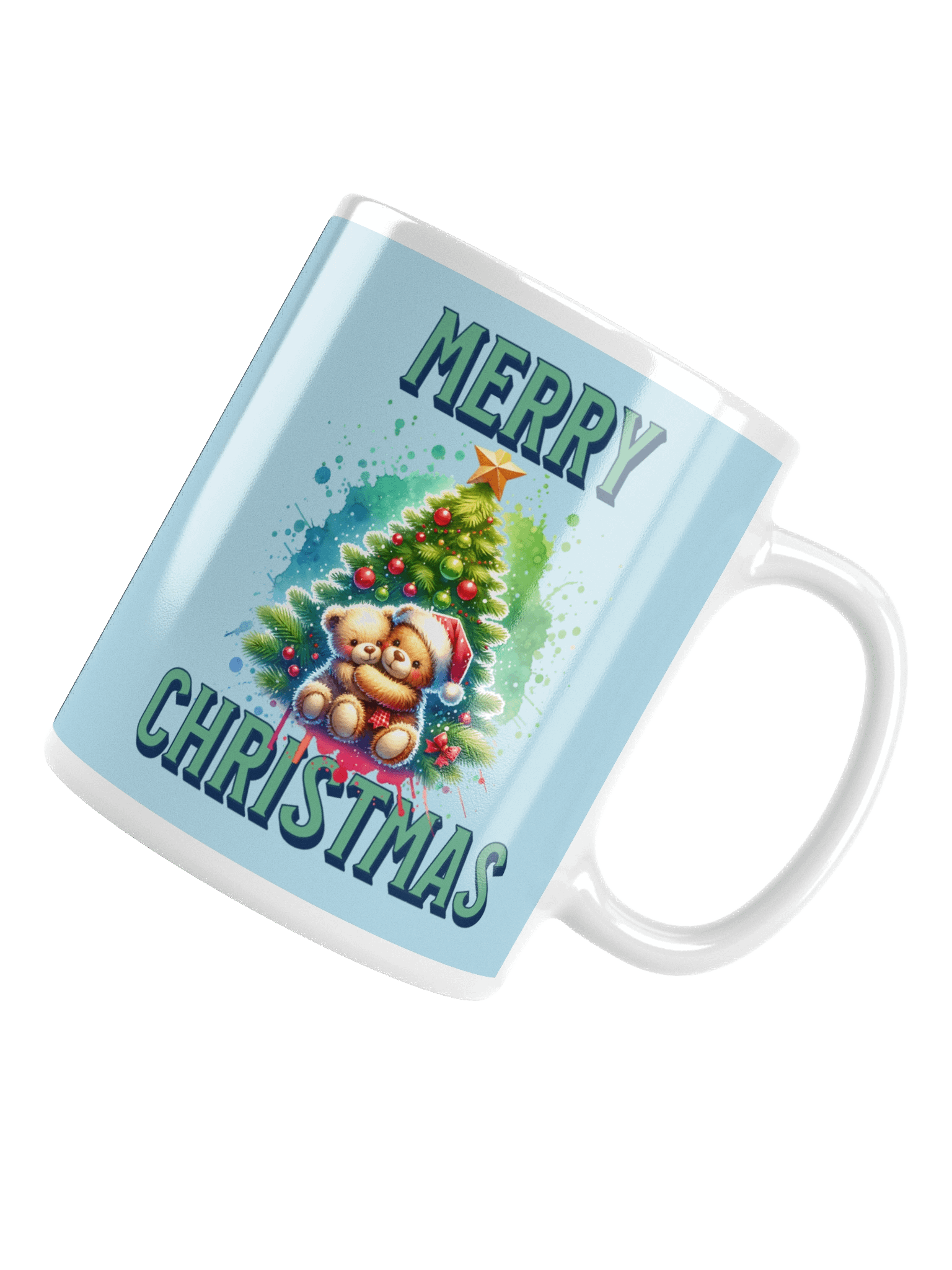 Merry Christmas Teddy Bear Mug product image (9)