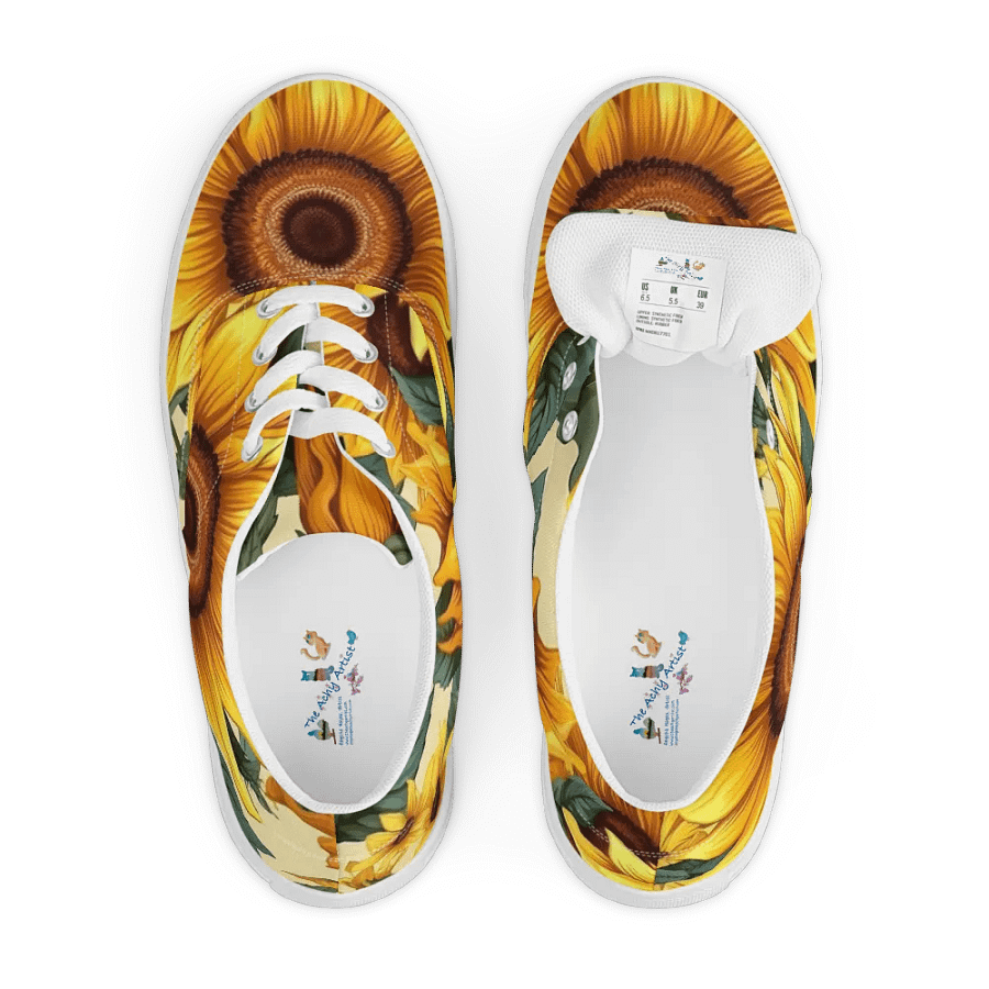 Sunflower Symphony Lace-Up Shoes product image (6)