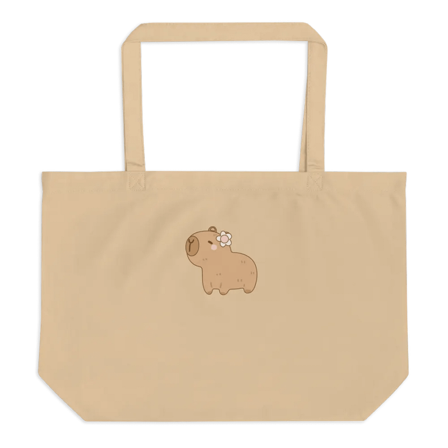 Capybara Tote Bag | Cute Tote Bags | Econscious Organic Cotton Tote product image (1)