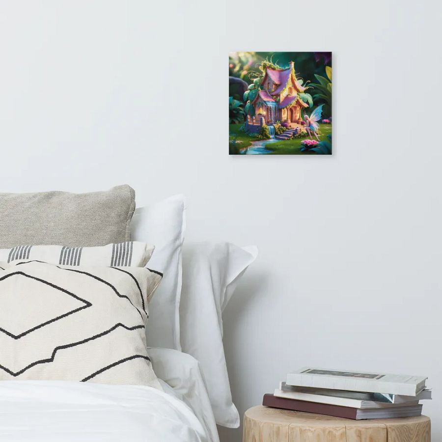 Watercolour Fairy House Art - v2 product image (8)