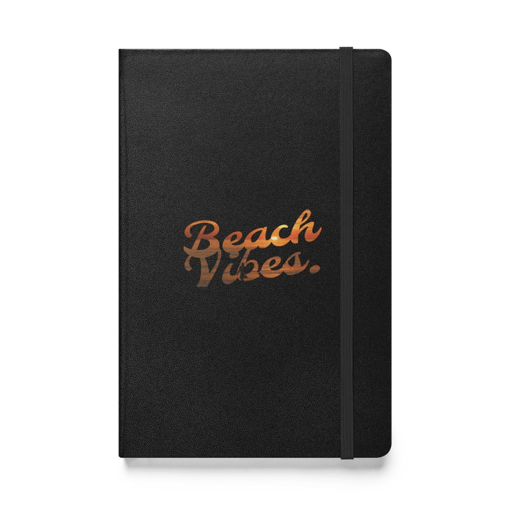 Beach Vibes Sunset Serenade Hardcover Notebook product image (1)