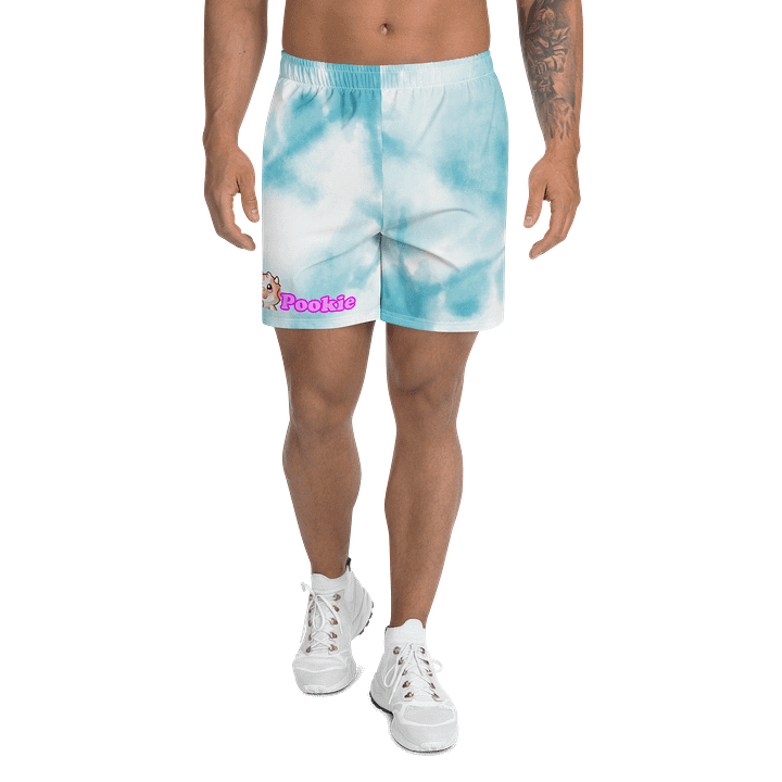 Pookie tie dye athletic shorts product image (1)