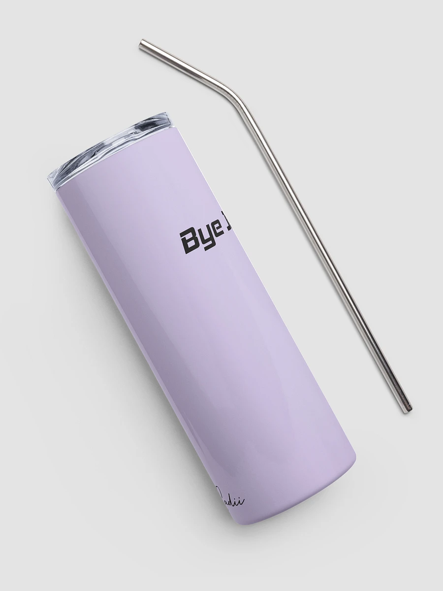 Bye Joshuah Stainless steel tumbler - Purple product image (5)