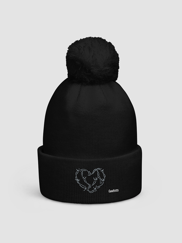Barbed Wire Heart Beanie product image (1)