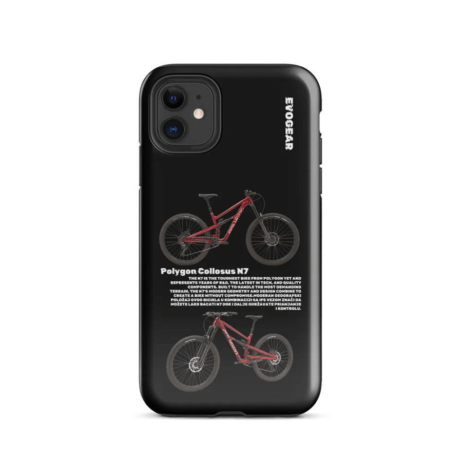 Black Collosus N7 iPhone Case product image (2)