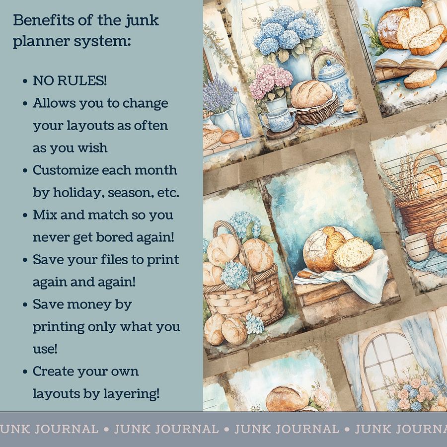For The Love of Bread - Digital Papers V3 - Commercial Use product image (4)