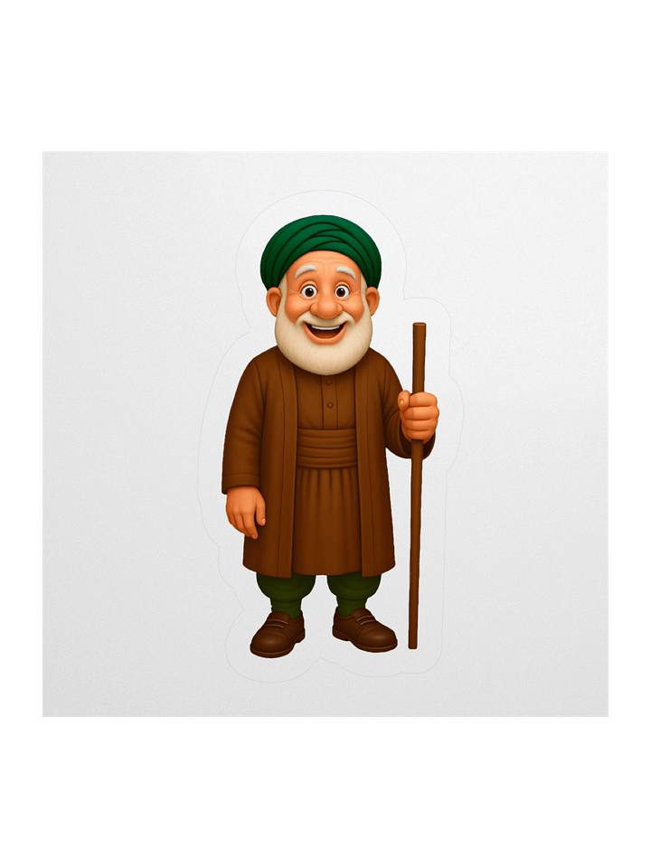 Smiling Sheikhi Kiss Cut Stickers product image (3)