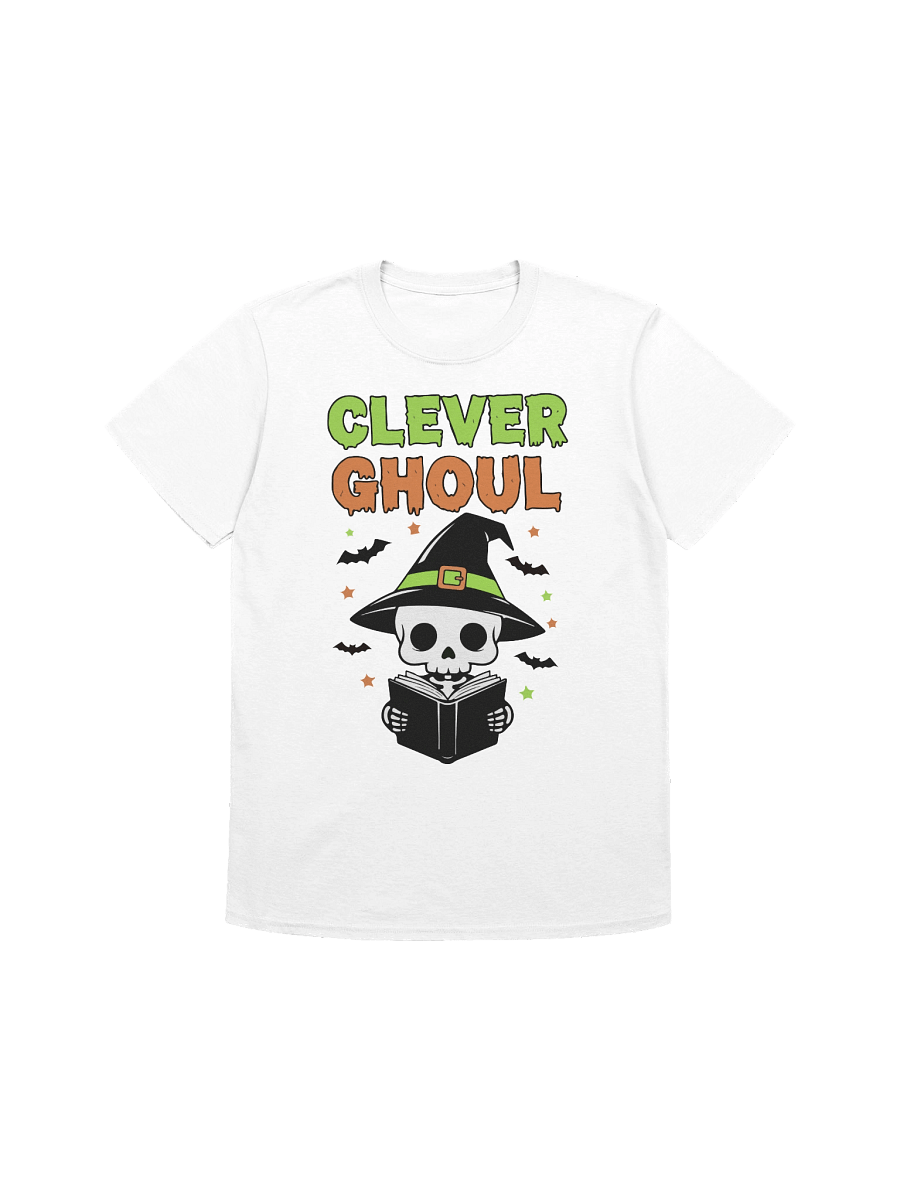 Clever Ghoul Halloween Shirt | Funny Study & Spooky School Tee product image (1)