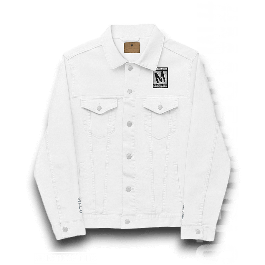 Rated M: Grey Stitched - Denim Jacket | #MadeByMELO product image (5)