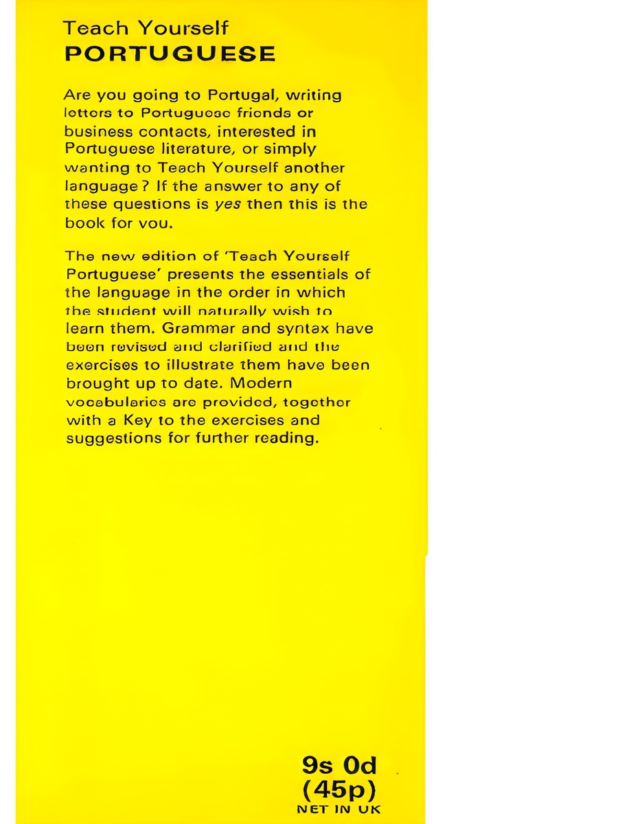 Teach Yourself Portuguese (1969) by Barker & Atkinson product image (2)
