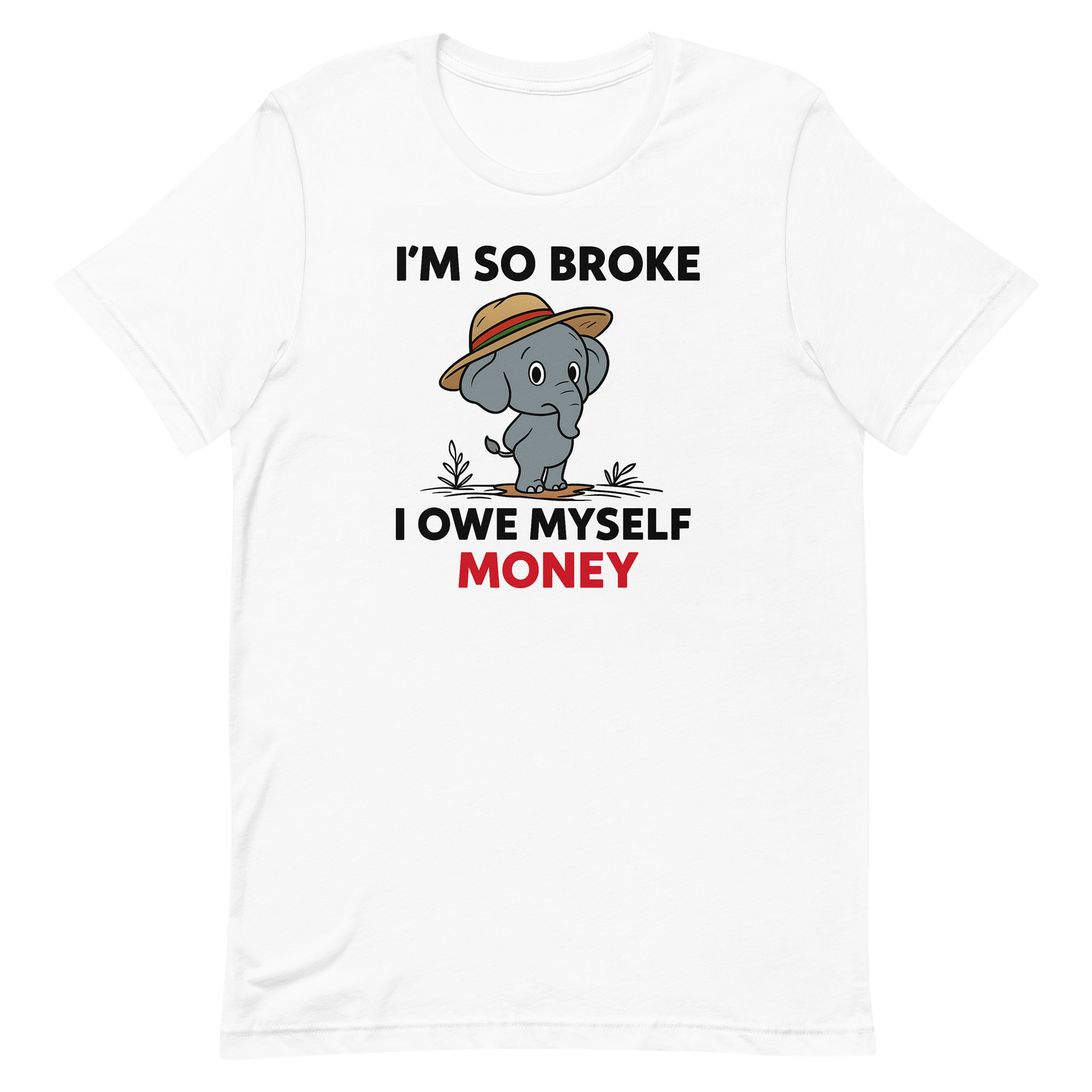Broke Elephant Vibes T-Shirt product image (2)