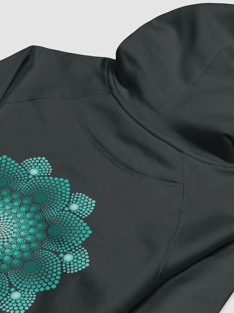 Turquoise Dot Mandala Unisex Eco Hoodie product image (5)