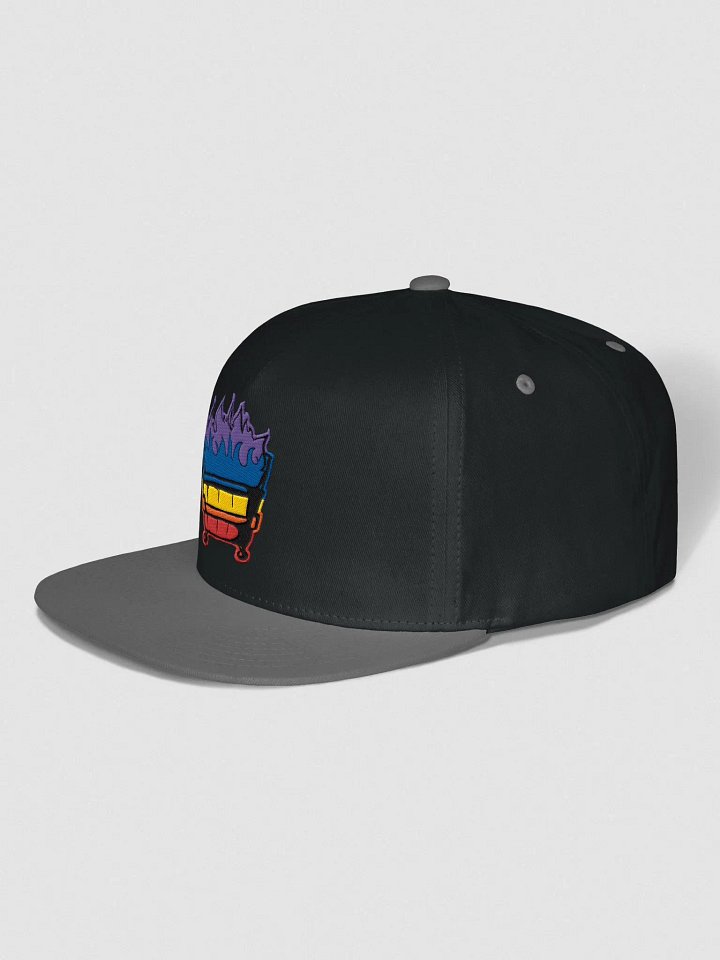 Rainbow Dumpster Fire Snapback product image (9)