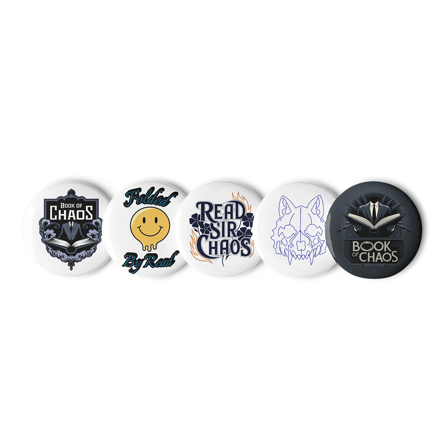 Book of Chaos Buttons - Set #1 product image (1)