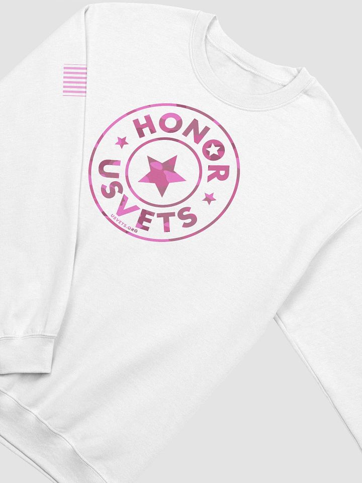 Pink HONORUSVETS Star Crewneck product image (2)