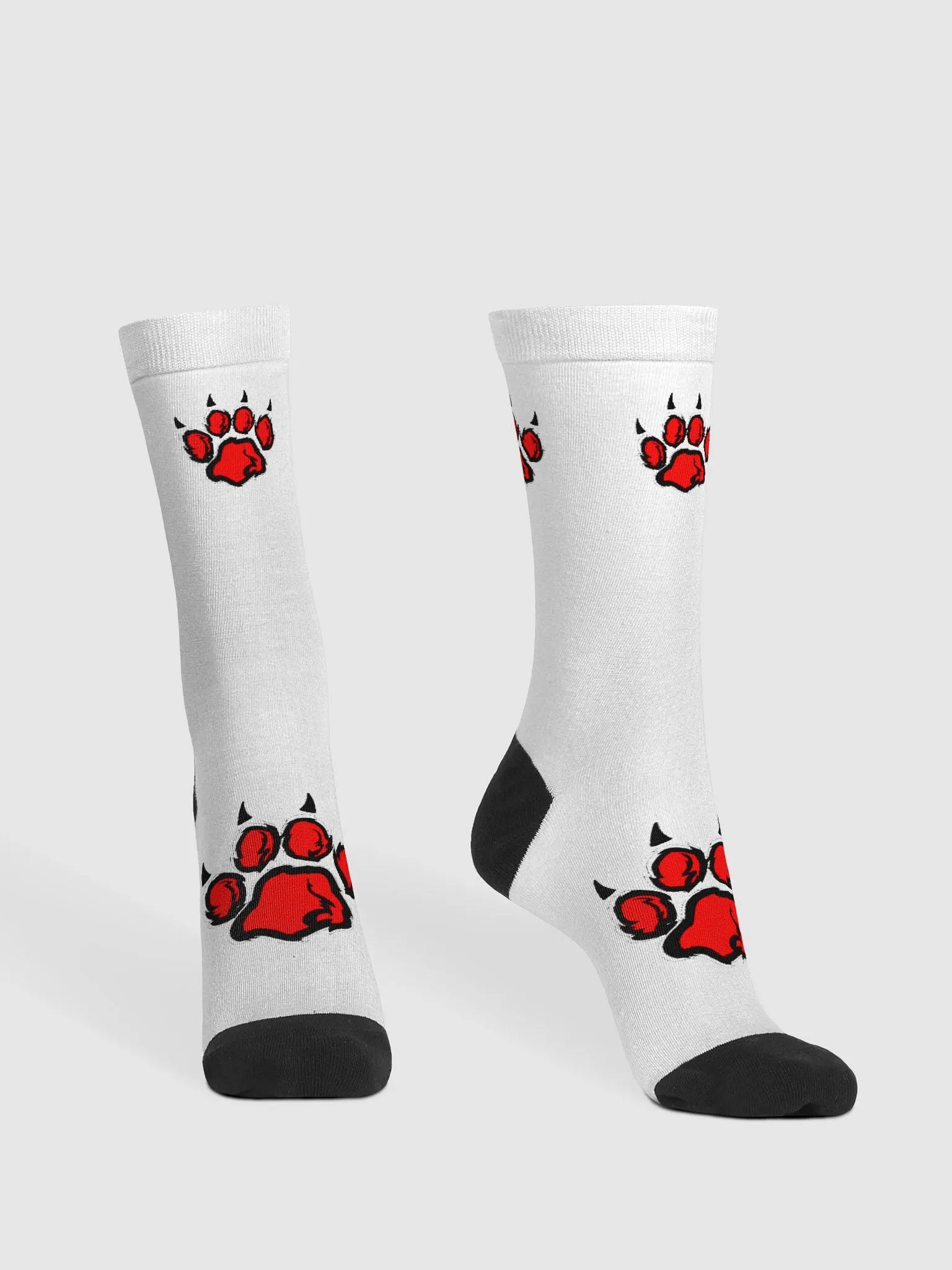 Darksies Paw Print Socks product image (2)