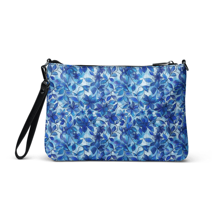BLUE Floral Winter Wonderland All-Over Crossbody Bag product image (2)