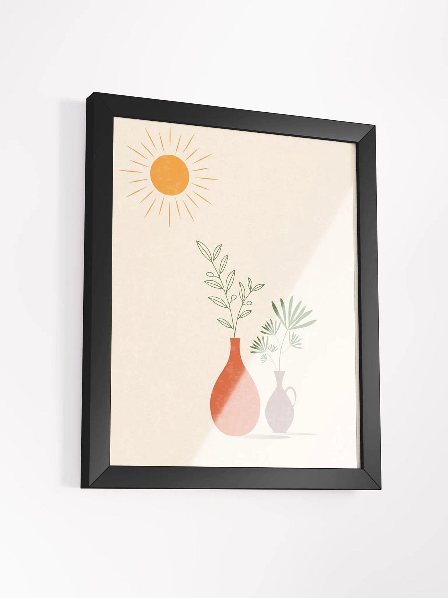 Sunlit Vases Framed Poster product image (38)