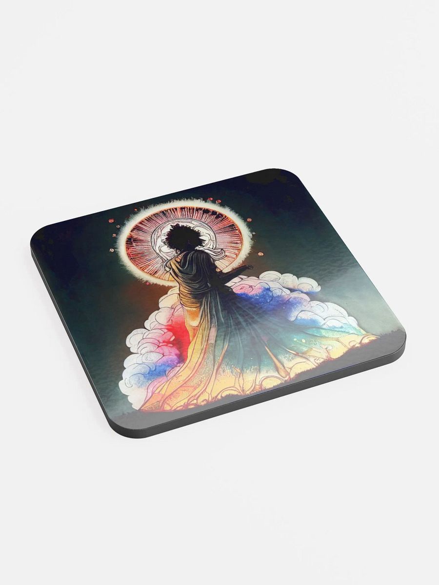 Ethereal Radiance Cork Coaster product image (2)