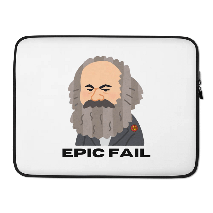 Copertina computer portatile "Marx Epic Fail" bianca product image (2)