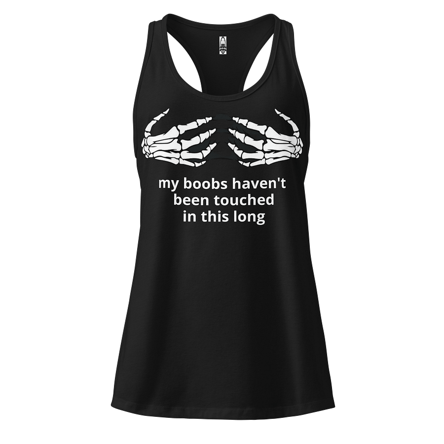 Skeleton Love Self-Cut Racerback Tank-Top product image (1)