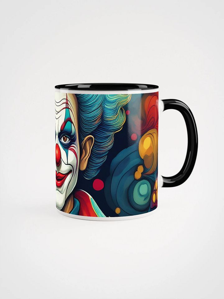 Ceramic Mug with Color inside male vice clown product image (1)