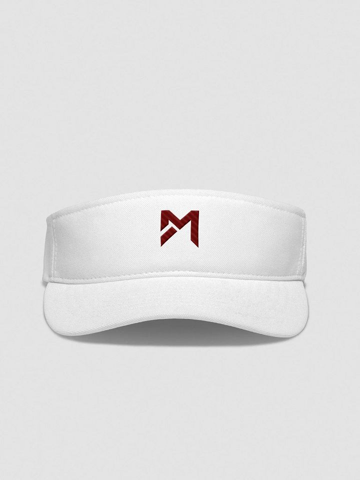 Maroon Logo Visor product image (7)