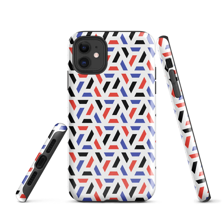 Triangular Illusion Tough iPhone® Case product image (1)