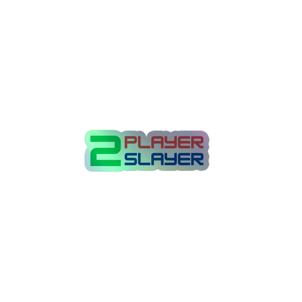 2 Player Slayer Holograph Sticker product image (1)