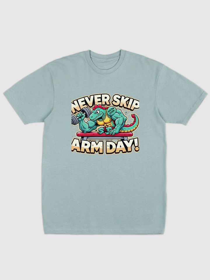 Muscle Dino Arm Day Tee product image (1)