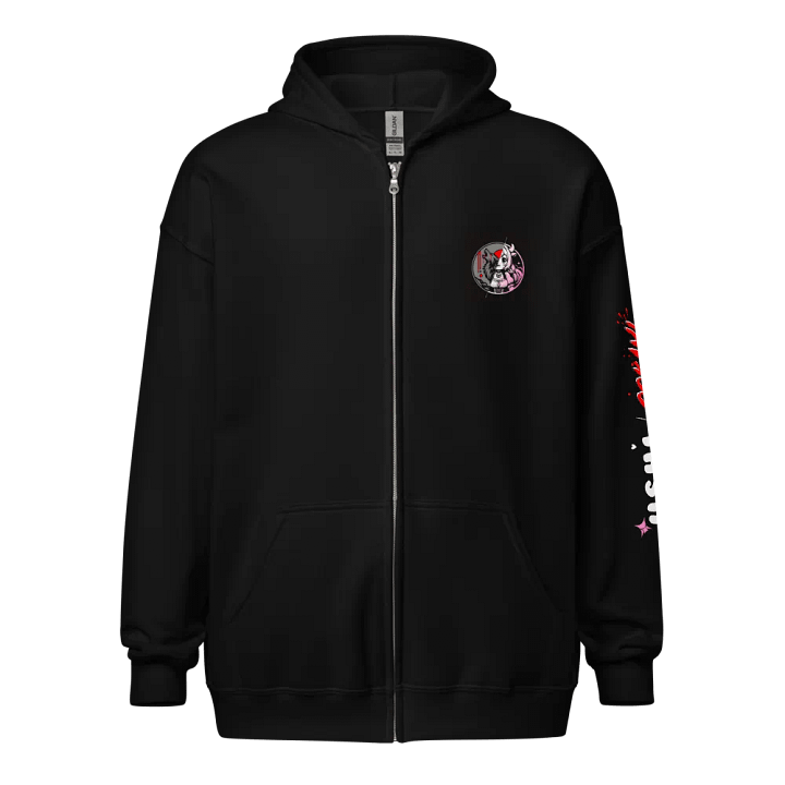 Adorably Macabre Couple Zip-up Hoodie (Alternate) product image (1)