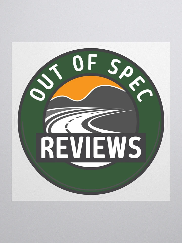 Out of Spec Reviews Sticker product image (1)
