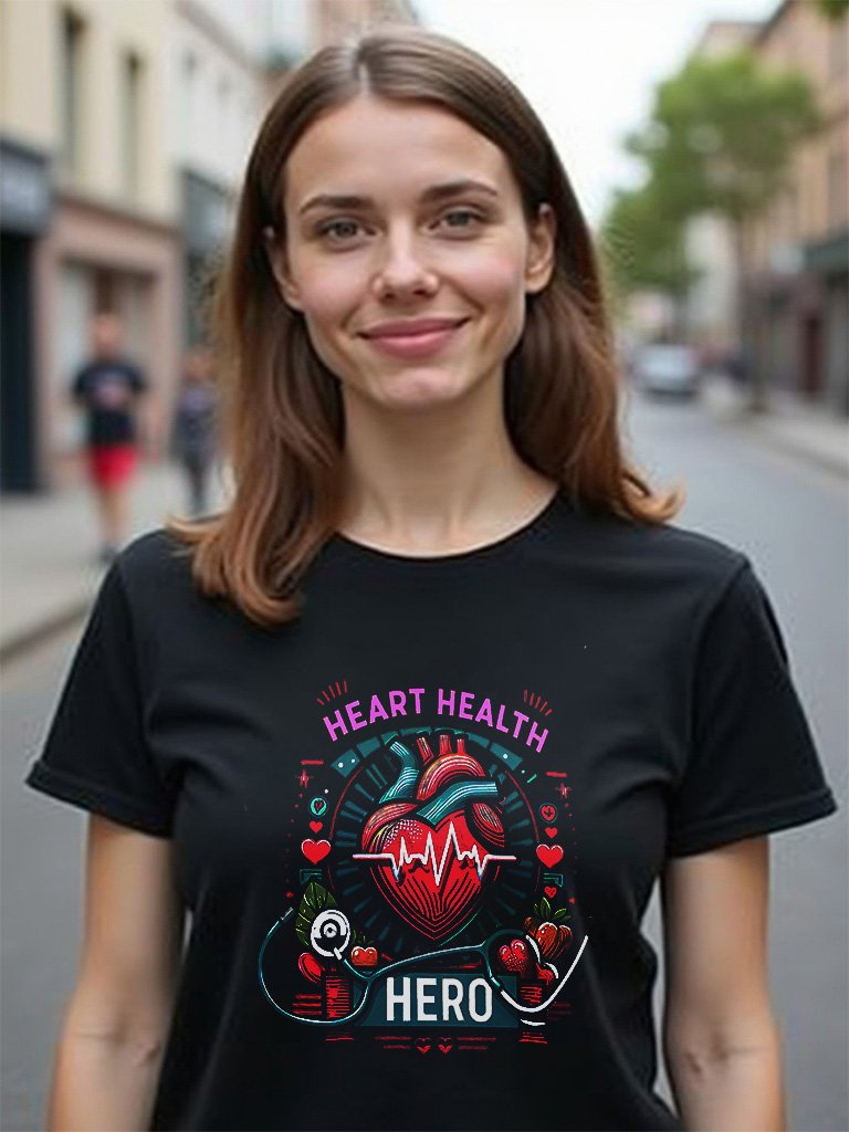 Happy Heart Health T-Shirt product image (26)