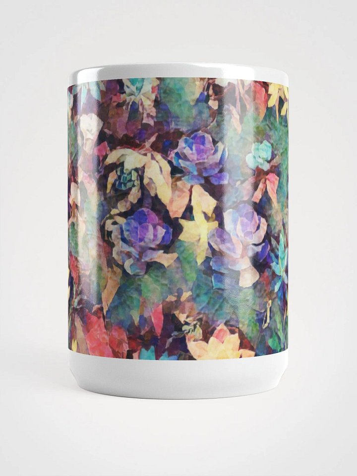 Abstract Graphic | White Coffee Mug | Bliss Succulent product image (2)