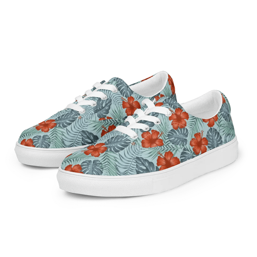 Palm Paradise | Men's Lace-Up Canvas Shoes product image (9)