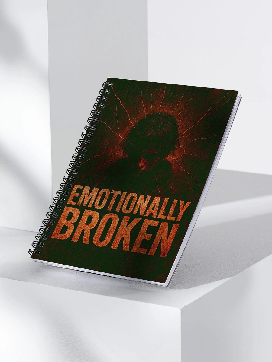 Emotionally Broken Spiral Notebook product image (3)
